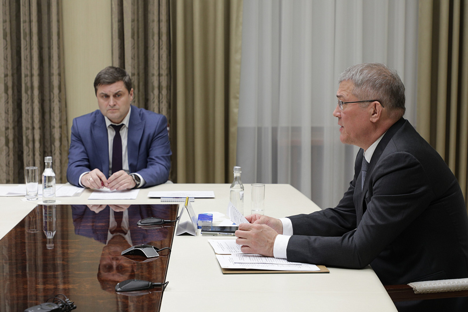Рабочая встреча с управляющим холдинга «КОМОС ГРУПП» Андреем Шутовым