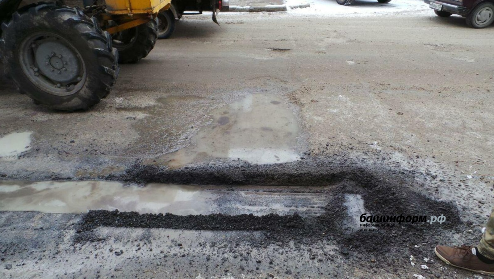 На дорогах Башкирии стало меньше ям — минтранс
